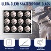 Colingmill Acrylic Baseball Display Case Wall Mounted Display Holder Shadow