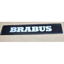 Brabus Logo Euro License Plate Made By Brabus in Germany Size 52 X 11 MM (1pc)