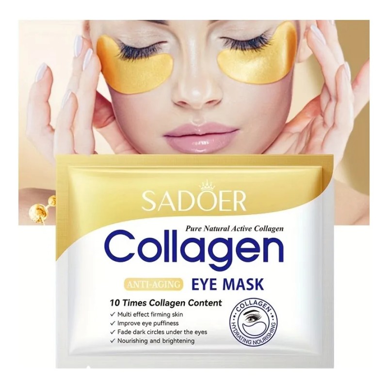 Mascarilla Parches Hidratante Ojos Colágeno