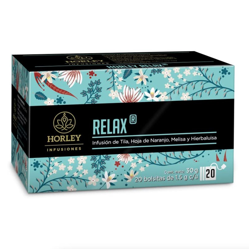 Horley RELAX Infusion de Tila, Hoja de Naranjo Melisa y