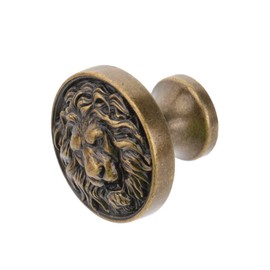 Operitacx 1 Stück Löwenkopf griff cabinet knobs schrank-zubehör schranktürgriff türklinken Kleiderschrank Schranktürknauf deko Löwenkopf Schrankgriff Schubladenknopf Zinklegierung Silver