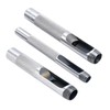3Pcs Grommets Hole Punch, Steel Hollow Leather Punch Set, (1/4,