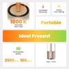 Yeelight Portable Small Table Lamp for Indoor/Outdoor Use, 2500mAh Rechargeable