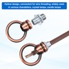 PATIKIL 18Lb Load Lamp Female Loop Holder, 2 Set Lifting