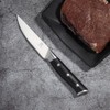 zongchuan 4.5 Inch Steak Knives Set of 8, Micro-Cutting Point