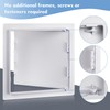 Donext Access Plumbing Panel for Drywall Ceiling, 12x12 in Plastic