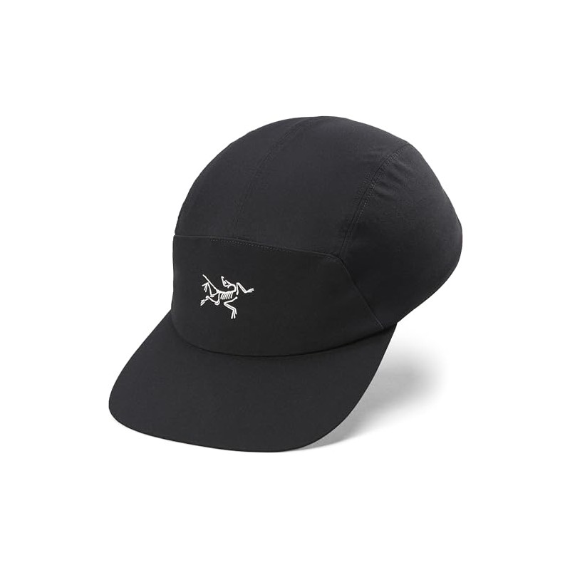 Arc'teryx Gamma 5 Panel Cap | Black/Arctic Silk, Small Medium
