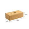 Yoga-Mad Cork Yoga Brick | 23cm x 12cm x 7.5cm