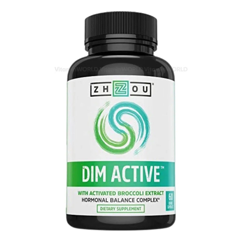 Zhou Dim Activo 60 Caps Balance Metabólico Extracto Brocoli Sabor