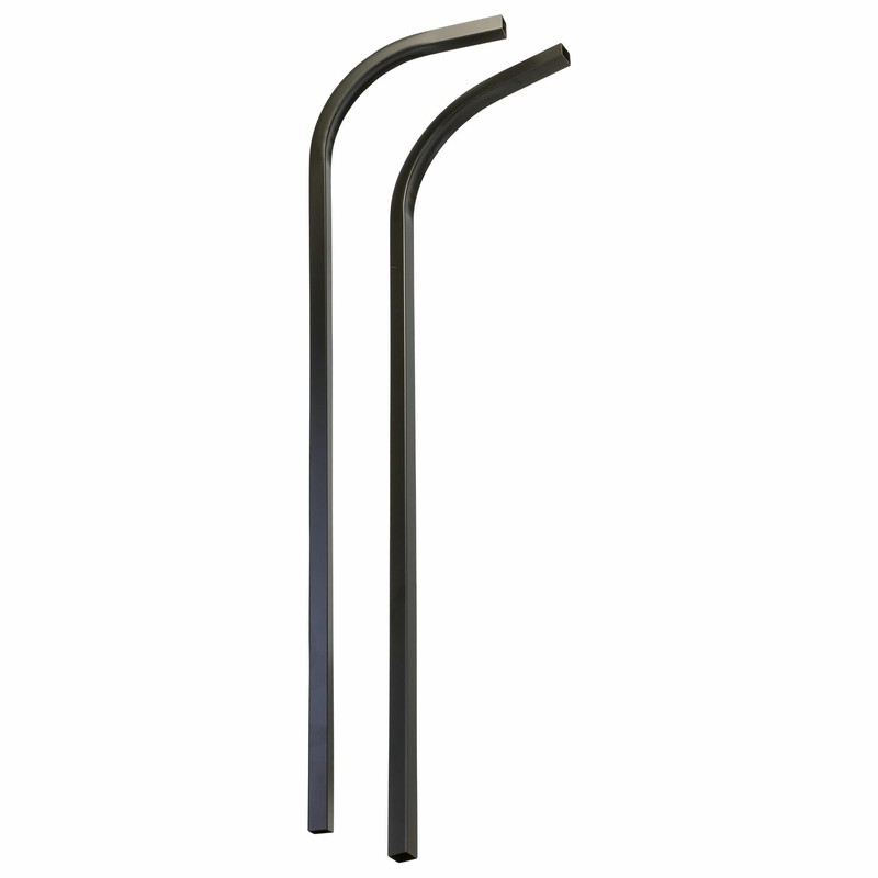 GTW Universal Golf Cart Rear Struts/Roof Supports for Extended Top