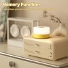 JUSHENG Night Light for Baby Nursery, USB Rechargeable Touch Lamp