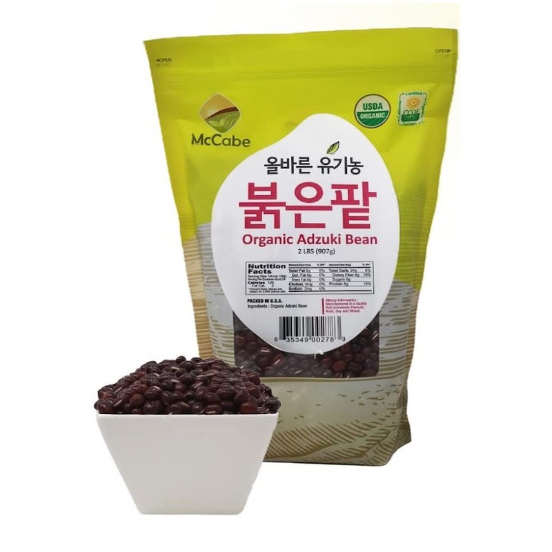 McCabe Organic Adzuki Bean - Dried Small Red Beans 2