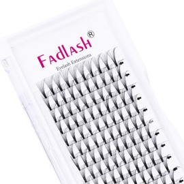 Volume Lash Extensions Mixed Tray 0.07 C Curl 10D Premade Fans Eyelash Extensions 8-14mm Premade Lash Fans Short Stem Russian Volume Lashes (0.07mm-C, 8-14mm Mix)