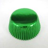 Green Foil Metallic Paper Muffin Cupcake Liners case Baking Cups