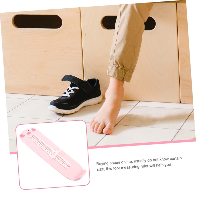 ORFOFE Kids Shoe Measurer Toddler Foot Measurement Kids Foot Ruler