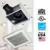 Broan-NuTone Bathroom Exhaust Fan, Easy Install, Powerful 110 CFM, Quiet