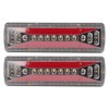 2 PCS Rear Tail Light Bar IP68 Waterproof 24V 50000H