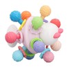Baby Sensory Teether Toy Balls Chew Teething Ball Rattle Grasping