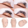 Eyelash Mannequin Head 3 Layers High Density Lash Extension Makeup