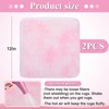 Tie-Dyed Pink School Locker Rugs for Girls - 12"x12" Anti-Slip