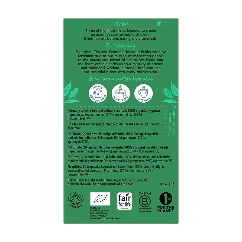 Pukka Three Mint Tea