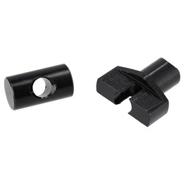 Mutter für Bremsstange, Aluminum, Schwarz eloxiert - für Simson S50, S51, S70, S53, S83, KR51/2, SR50, SR80