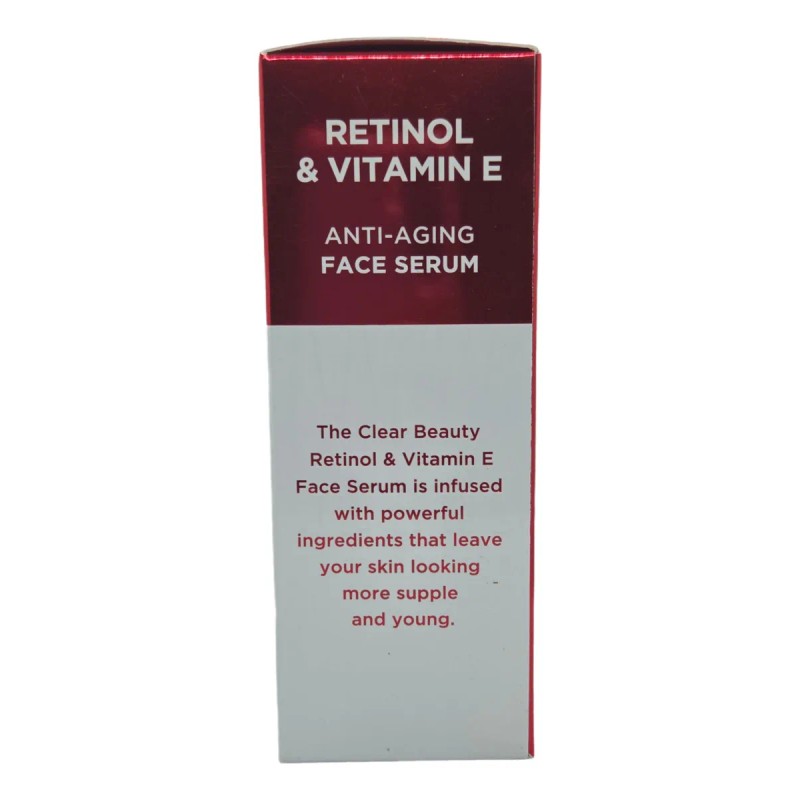 Clear Beauty Retinol & Vitamina E Serum Facial 50ml