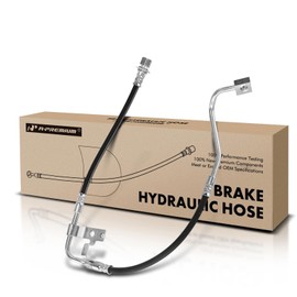 A-Premium Front Driver Brake Hydraulic Hose Compatible with Select Dodge Models - Durango 2003, Dakota 2003-2004, 4WD Only - Replace# 52010285AB