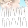 10pcs Preformed Earmold Hearing Aid Tubes Professional BTE Hearing Aid