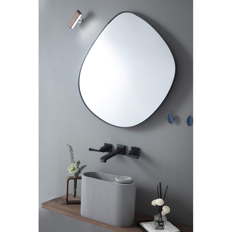 SITGES Bathroom Wall Faucet, Heavy Duty, Brass Constructed Wall Mount