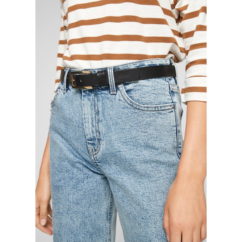 s.Oliver Women's Belt, 9999 Black