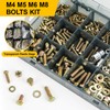 1012Pcs Grade 8.8 Metric Bolts Assortment, Hex Heavy Duty Bolts