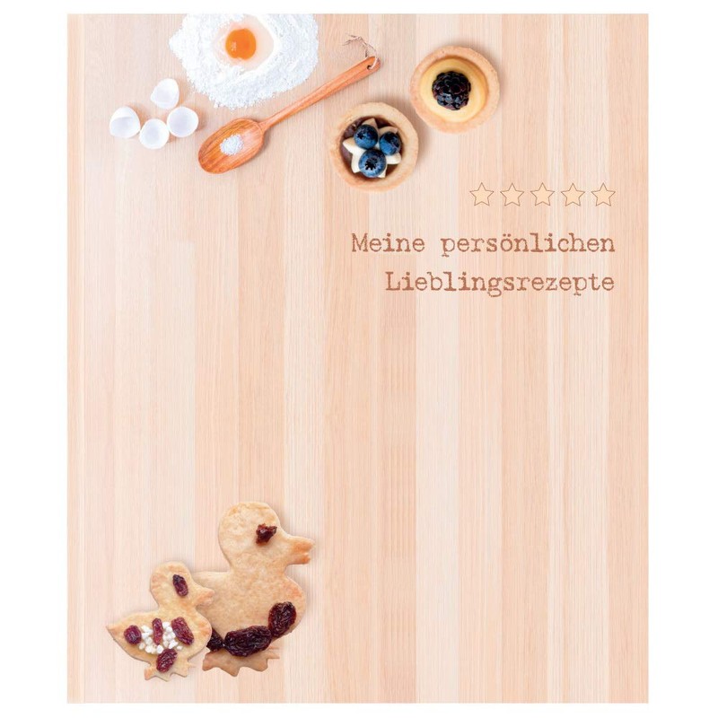 PRICARO Baking Recipe Folder with Recipe Pad A4