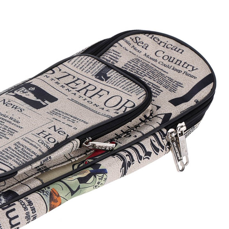 600D Water-resistant Oxford Cloth Newspaper Style Double Stitched Padded Straps