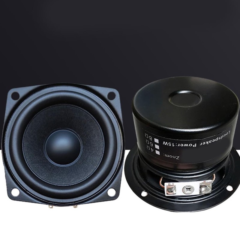 Compact 2.5" subwoofer 15W 4 ohm subwoofer horn speaker for