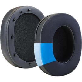 MOLGRIA BlackShark V2 PRO Cooling Gel Replacement Earpads for Razer BlackShark V2 / V2 PRO Gaming Headphones, Ear Pads Cushions with Noise Isolation Memory Foam (Black)