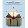 YYW Double Pet Stroller for Small Dogs & Cats -