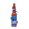 Kurt Adler Plastic Ornament for Christmas Tree, Budweiser Bud Light