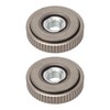 2Pcs Angle Grinder Flange Nut Self Locking M14 50mm Alloy