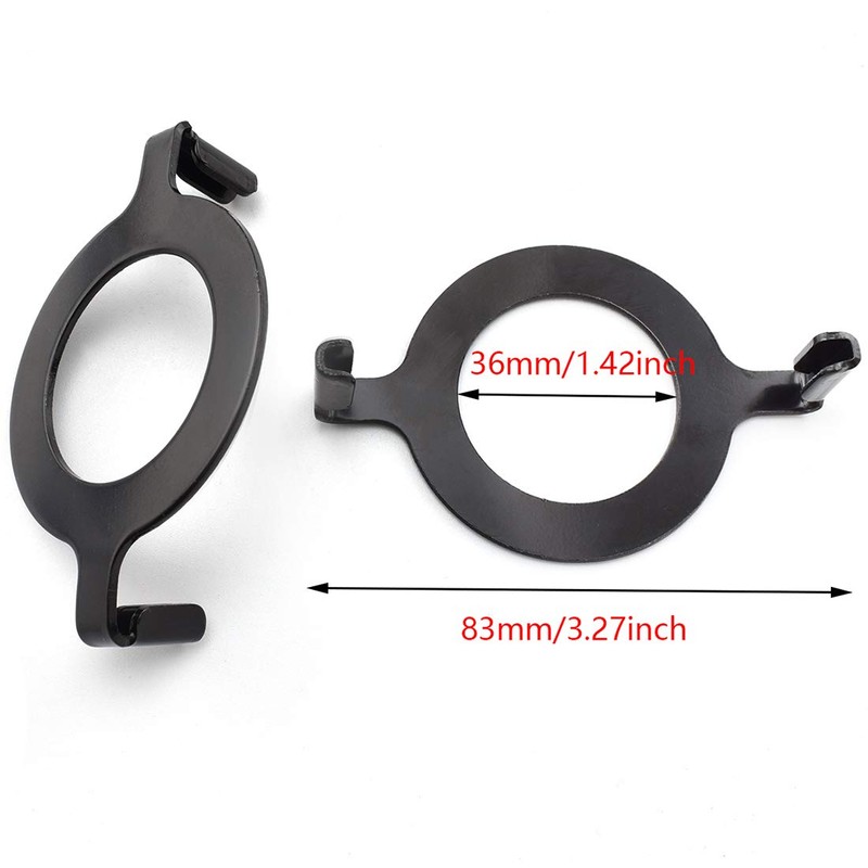 SDTC Tech 2-Pack E26 Socket Lamp Harp Saddle Base Lampshade