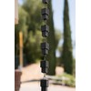Monarch Rain Chains AluminumMulti Cube Rain Chain, 8.5 Ft Black