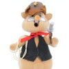 Kuhnert - Hamster Smoker Figurine Solid Wood Turned 13 cm