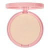 Polvo Compacto Maquillaje Pink Up Mineral Cover Con Esponja Tono 2 Natural