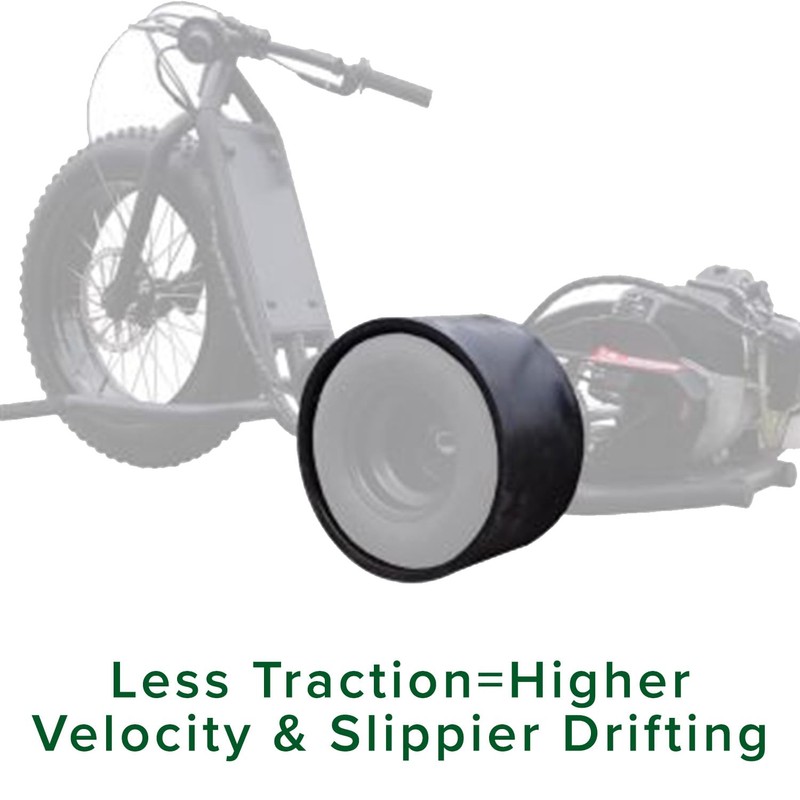 AlveyTech 10" x 4.50-5 PVC Plastic Tire Sleeve for Drift