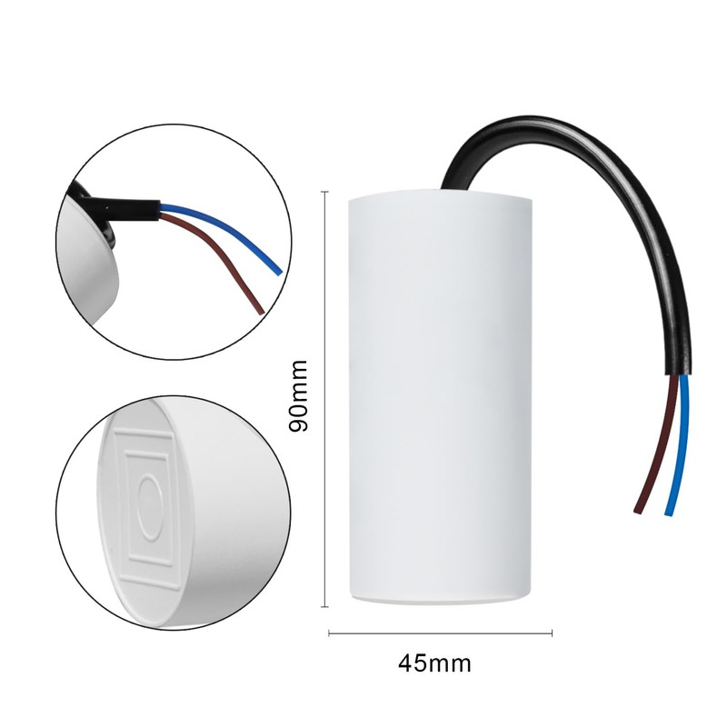 Iruihoo CBB60 450V 30uf 50/60Hz Starting Capacitor, Motor Operating Capacitor,