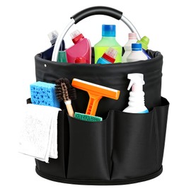 Cleaning Caddy with Handle, for Cleaning Supplies Organizer Bucket