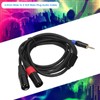 Cable Estéreo de 3,5 Mm a XLR Doble, Miniconector de