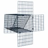 "OWDE" 5" One-Way Door Excluder –Professional Black Mesh Evictor Trap