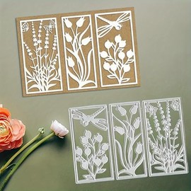 Lapoo Flowers - Troquel de corte de metal para álbumes de recortes, plantillas duraderas, cortadas para álbum de recortes, álbumes de fotos, tarjetas de papel, suministros para hacer tarjetas, relieve