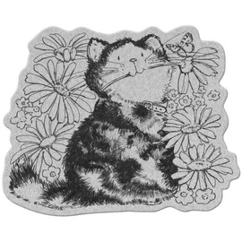 Penny Black Cling Stamp 4"X5.25"-Daisy Love